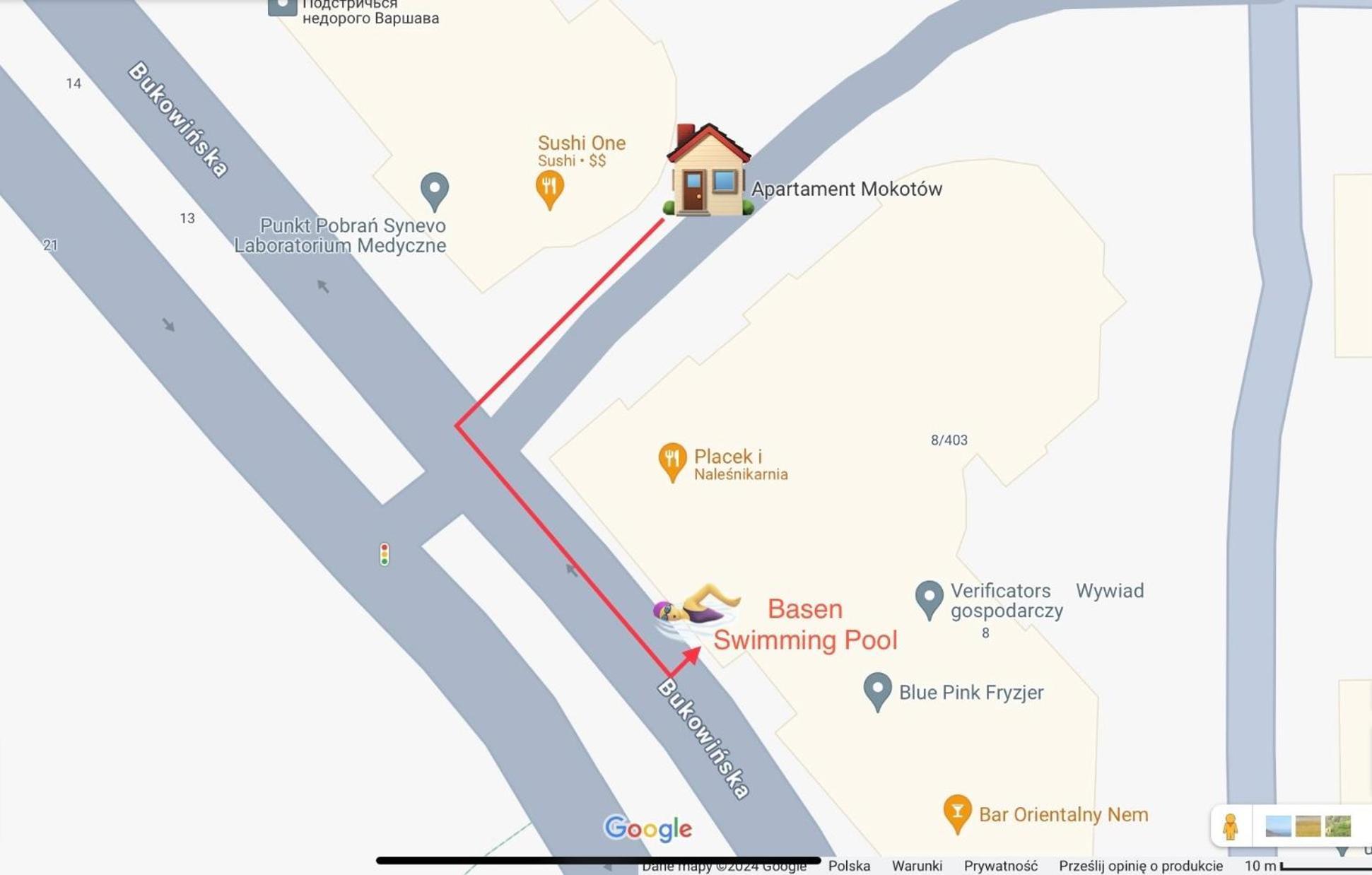 Apartament Mokotow -Basen- Varşova Dış mekan fotoğraf
